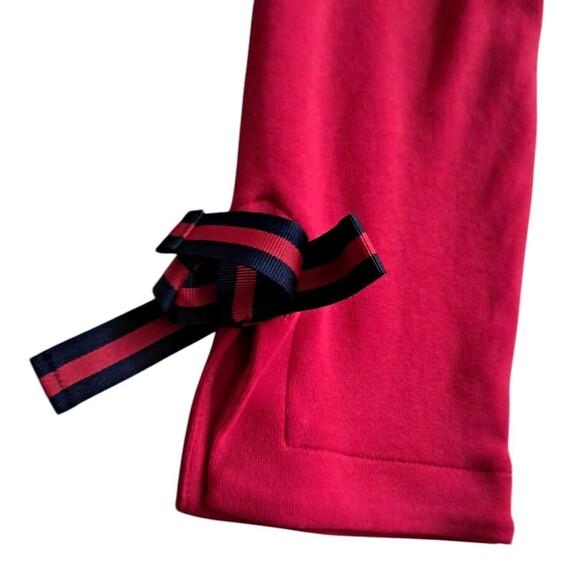 NWT Talbots Dress Red Bow 3/4 Sleeve Sheath Classic Preppy Women's Small - Picture 5 of 10